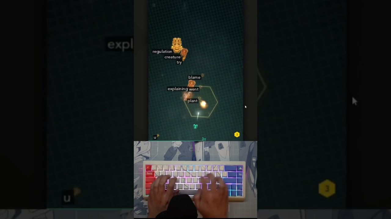 First time trying Z-Type! Super fun typing game🤯#viral