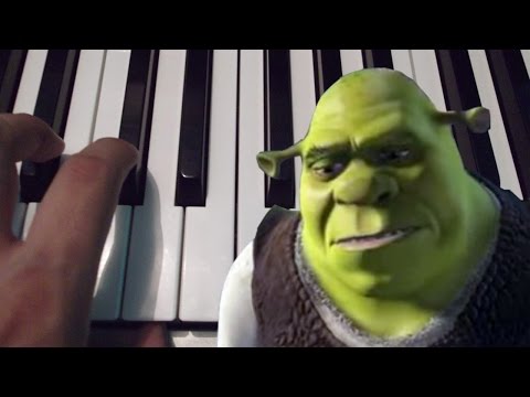 Hallelujah / Shrek / Piano / Tutorial / Cover / Notas Musicales Video