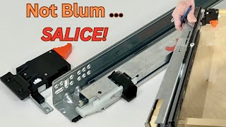 A Better Drawer Slide! / How to Install SALICE F70 Undermount Drawer Slides