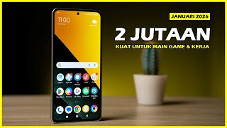 JANUARI 2026! 10 Rekomendasi HP 2 JUTAAN TERBAIK – RAM 8GB 5G Kamera Bagus Gaming Ngebut