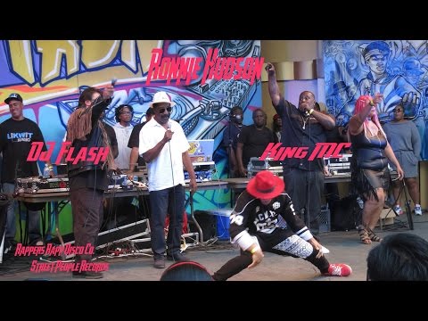 DJ Flash "Presents" West Coast Poplock (Official Remix) (Studio Footage) w Ronnie Hudson