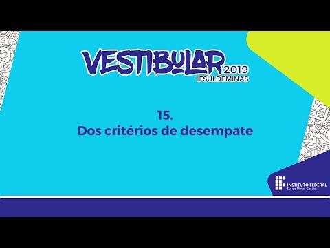 Vestibular 2019 IFSULDEMINAS - Edital em LIBRAS - #15