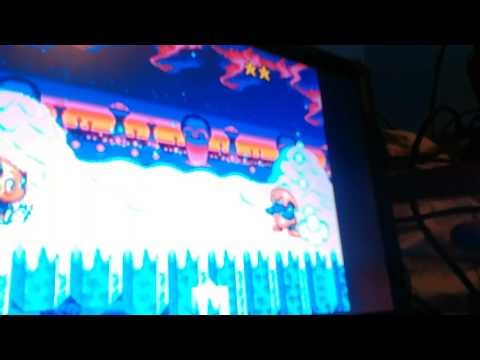 Ristar part 8 snow ball fight