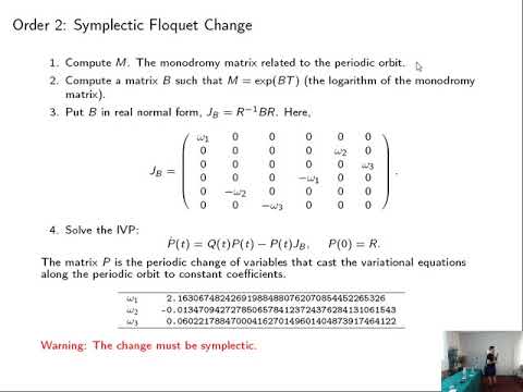 J.Cusco: "“Computation of the Centre Manifold of a Solar Sail Periodic Orbit”