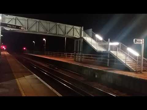 CLASS 66747 GBRF NWT FLAT BED & BALLAST WAGONS THROUGH MINSTER 22/09/19