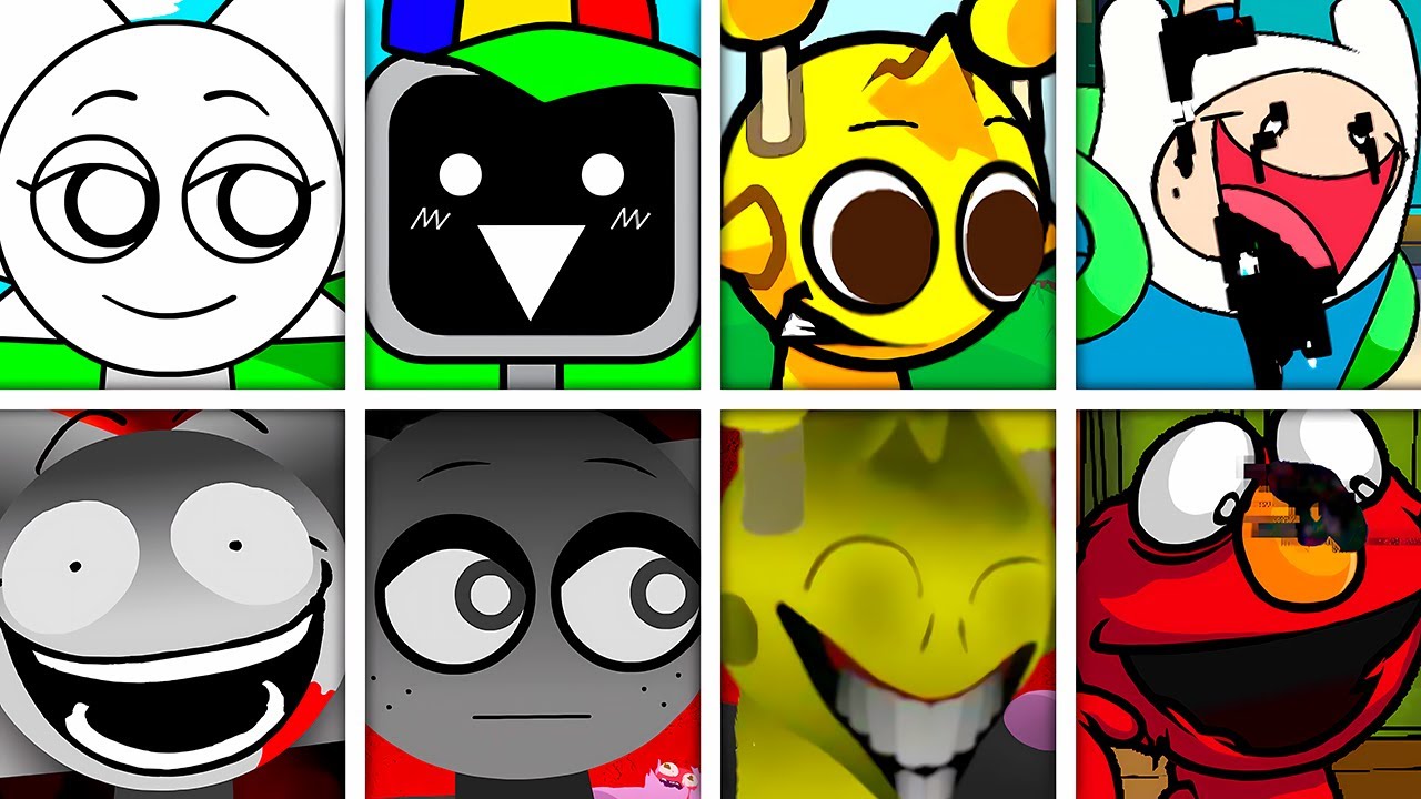 SPRUNKIN but Every Turn a Different Character Sings 🎶⚡ (FNF VS Incredibox Sprunki)