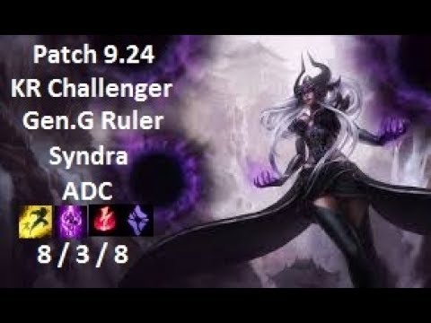 Gen.G Ruler - Syndra vs Kai'Sa - KR Challenger 1123 LP