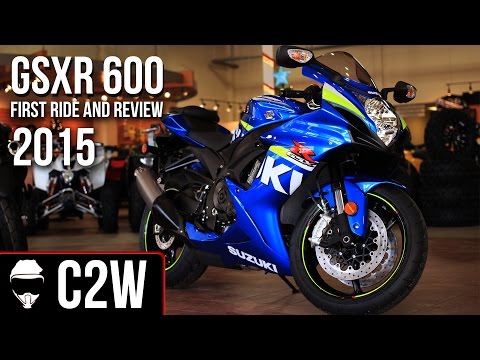 2015 Suzuki GSXR 600 - First Ride and Review