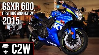 2015 Suzuki GSXR 600 - First Ride and Review