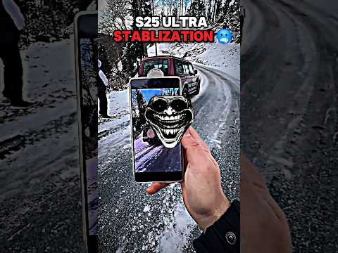 SAMSUNG S25 Ultra Video Stablization 🥶#samsung #s25ultra #upcomingphones #samsungs26ultra
