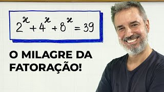 A MIRACLE FACTORATION solved the exponential! 😮