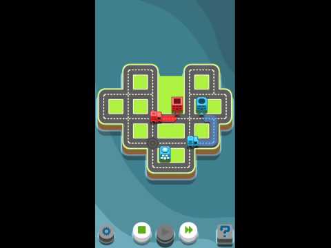 RGB Express Mini Truck Puzzle: Tricky Cities, Montreal level O-6 - YouTube