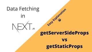 Download the video "15 . Next.js Data Fetching.  getStaticProps vs getServerSideProps. TypeScript. Mobx"