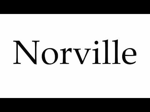 How to Pronounce Norville