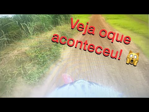 Primeira vez andando em uma pista de velo, olha oque aconteceu! (Motódromo Graf em Botuverá/SC)