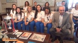 KUĞULAR MANİSA VALİSİ ERDOĞAN BEKTAŞI ZİYARET ETTİLER