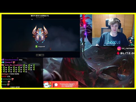Nemesis Reaches Challenger In Korea - Best of LoL Streams #1283