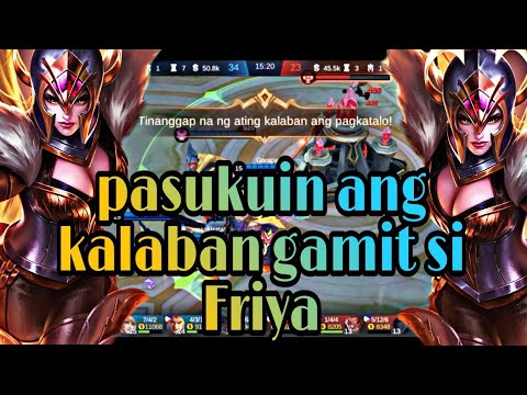 Fighter hero Freya #MobileLegends #MobileLegendsBangbang #Freya #garapatagaming