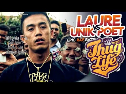 Laure vs unik poet|Rap Battle|Thug life