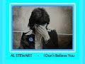 Al Stewart -  I Don't Believe You - LIVE