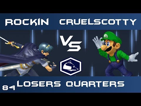 S@PS 84 - Rockin vs Cruelscotty - Losers Quarters - Melee Singles