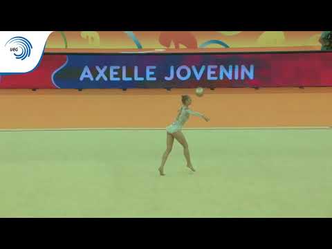 Axelle JOVENIN (FRA) - 2018 Rhythmic Europeans, all around final ball