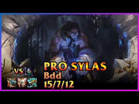 PRO Sylas Replay kt Rolster [Bdd/qqqbwwedqwed] | KDA 15/7/12 MID (KR)