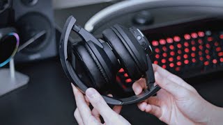 Plextone G5 Review - Foldable Bluetooth Wireless Gaming Headphone + Mic Test