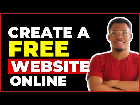 How To Build A FREE Website For Online Marketing in 2022