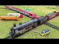 Vintage Steam Train And Asian High Speed ​​Train Assembling And Testing ASMR FENFA TRAINS
