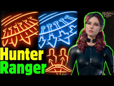 Strong HUNTER RANGER Build in Baldur's Gate 3 Patch 8