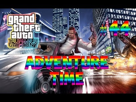 GTA IV : Adventure Time w/ Crunchy, Johnny & Birk Pt. 44 - STUNT FAIL!