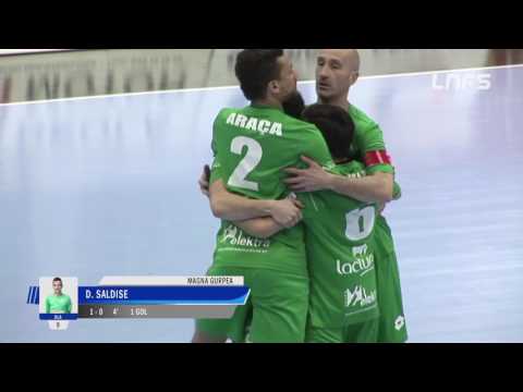 Gol Dani Saldise (1 0) en el Magna Gurpea - ElPozo Murcia. 1Div, J22