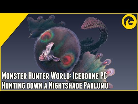 Monster Hunter World: Iceborne PC - Hunting down a Nightshade Paolumu (4K 60FPS)