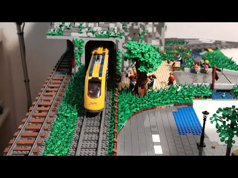 Die Zugstrecke | Lego Stadt Bau Teil 53