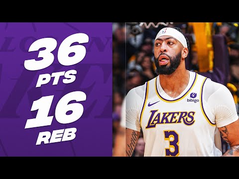 Anthony Davis' MONSTER Performance vs Pacers! March 24, 2024