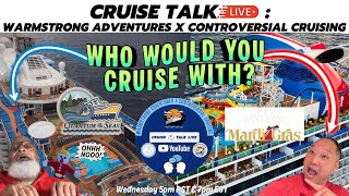 Who do you want to cruise with?  Royal vs Carnival