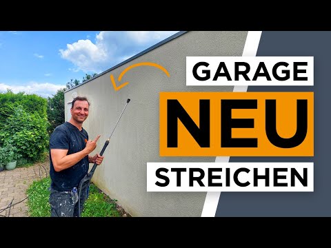 Garage außen neu streichen ● Ich bin zurück, nach dem Urlaub ist vor dem Urlaub!!!
