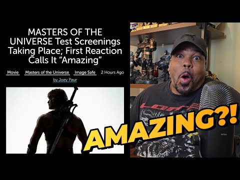 He-Man Movie Test Screening Results are In and IT'S AMAZING!