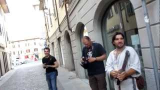 preview picture of video 'Dichiarazione celtica di matrimonio Gabriele e Michela maggio 2012 Caravaggio.MOV'