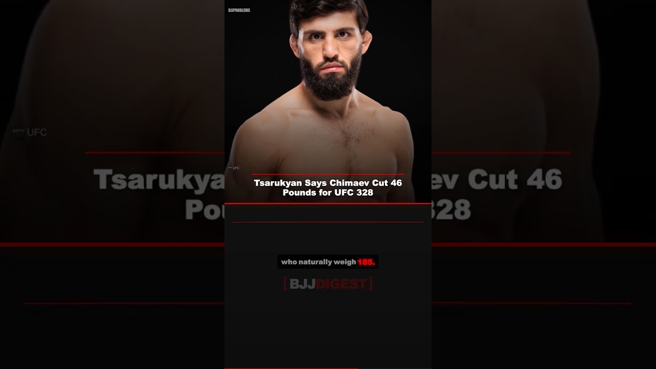 Chimaev Cut 46 Pounds. Tsarukyan Noticed. #Shorts