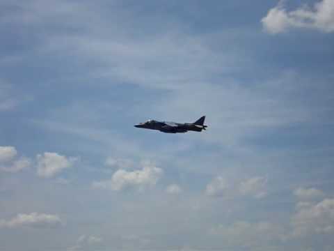USMC Harrier demo - take-off