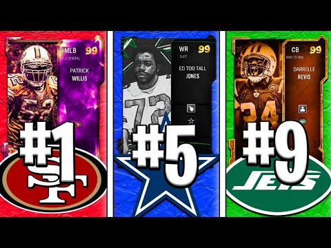 The Top 10 Theme Teams in Madden 24!