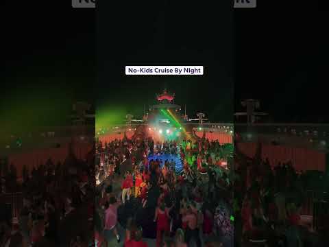 An adults-only cruise means you can stay up (or sleep in) as late as you want to 🚢💃 #sailkidfree