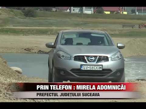 Două poduri provizorii la Milișăuți