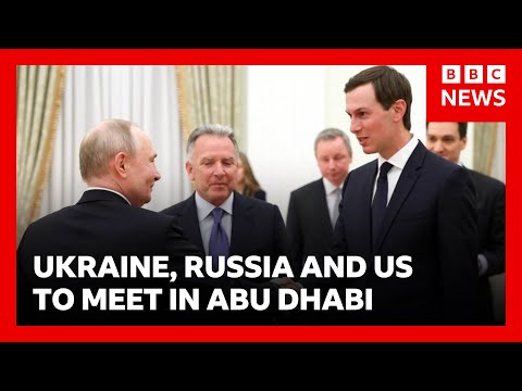 澤倫斯基：期盼烏克蘭、俄羅斯、美國首次會談「邁向終戰」！| BBC News (Zelensky hopes first Ukraine, Russia and US talks are 'step towards ending war' | BBC News)