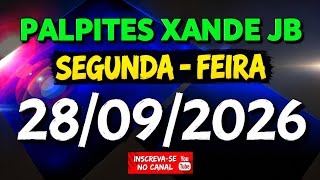 PALPITE DIA 28/09/2026 | JOGO DO BICHO TODAS AS LOTERIAS 