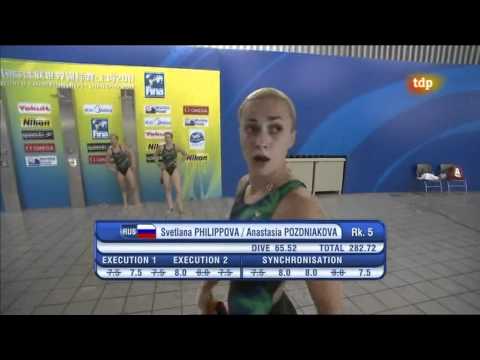 Womens 3 m synchro springboard Final, Diving, Shanghai World Aquatics Championships 2011 (2/2)