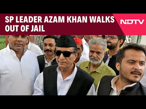 Azam Khan News | Samajwadi Party Leader Azam Khan Walks Out Of Jail After Nearly 2 Years