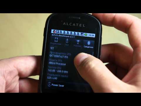 Обзор Alcatel OT-908 (bluish black)
